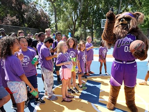 Salt Lake City’s Liberty Park has a wild new basketball court, more changes are coming