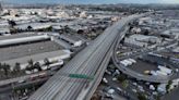 Arson likely caused fire that damaged vital artery of Los Angeles freeway, governor says