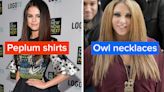 Owl Necklaces, Space Leggings, And Other Horrible 2013 Fashion Trends