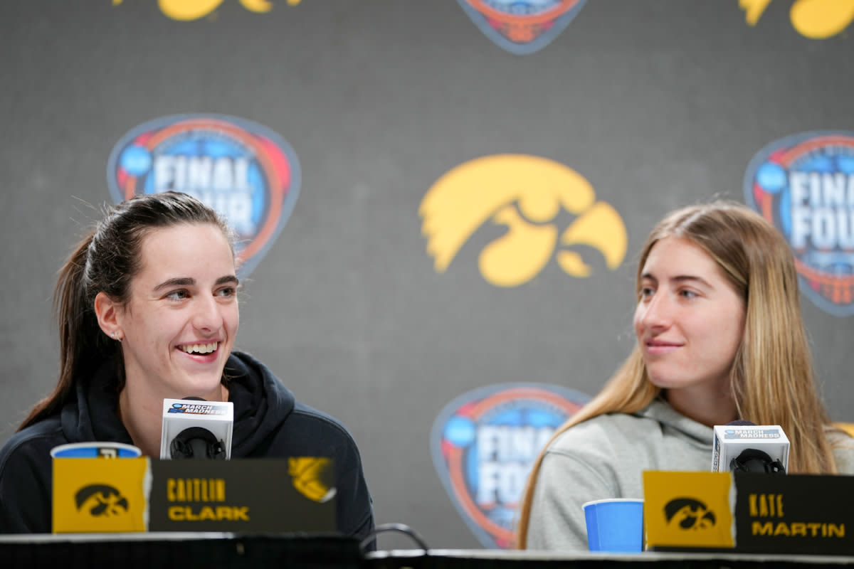 Caitlin Clark and Kate Martin's Iowa Pastimes Together Surface Before WNBA Showdown