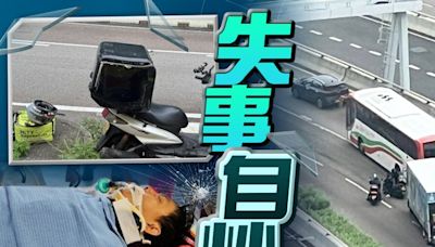 東廊電單車自炒 鐵騎士昏迷命危