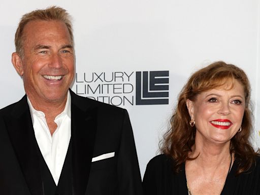 ‘Bull Durham’ Co-Stars Kevin Costner and Susan Sarandon Reunite at Venice Film Festival: ‘There’s Nothing Like Catching...