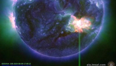 Huge solar storm: Northern lights possible in California, sunspot visible with glasses