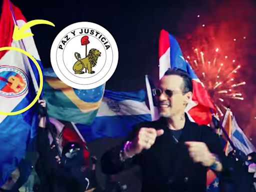 La Nación / Marc Anthony presentó “rara” bandera paraguaya en videoclip