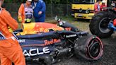 ‘Checo’ Pérez sufre accidente en la Q1 del GP de Hungría • Once Noticias
