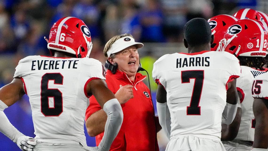 Kirby Smart talks about why his top-ranked Georgia football team struggled with Kentucky