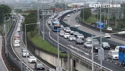 今迎收假車潮！國5下午實施高乘載 管制措施、地雷路段一圖看