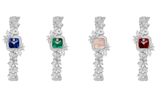 Harry Winston Unveils Colorful New Jewelry Watches Covered in Diamonds