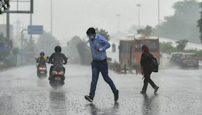 Active Monsoon Conditions Over Northwest India, Heavy Rainfall Over Central And East India - IMD Weather Forecast