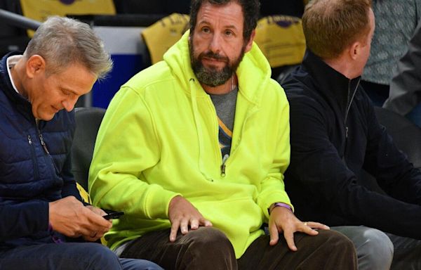 Adam Sandler Reacts To 'Hustle' Co-Star Anthony Edwards' Playoff Success
