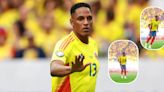 Yerry Mina despertó odios y amores por una jugada que protagonizó en la victoria de Colombia sobre Paraguay