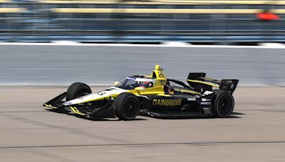 Herta leads the way in Iowa Speedway hybrid test