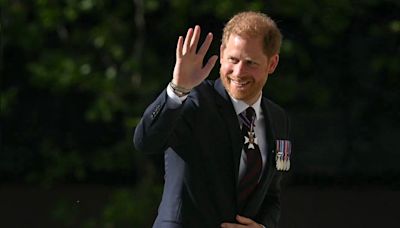 Royal news – live: Prince Harry arrives at St Paul’s alone after King Charles snubs event for garden party