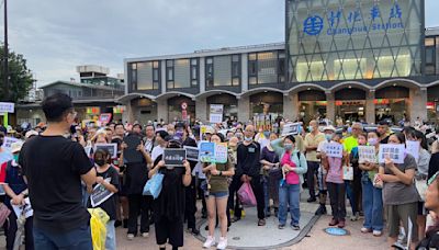 3高中生號召開講 彰化火車站聚集500人抗議國會濫權