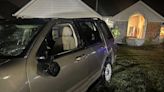 Car thrown into Oklahoma City metro home during severe storms