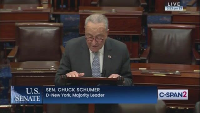 “Profoundly unfair ... reprehensible”: Chuck Schumer condemns ICC applying for arrest warrant for Netanyahu.