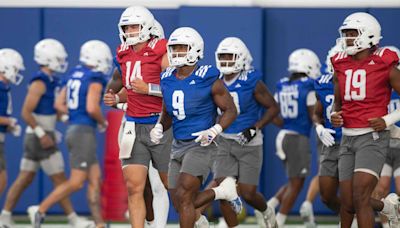 Kansas football players beaming about new-look Anderson Family Football Complex