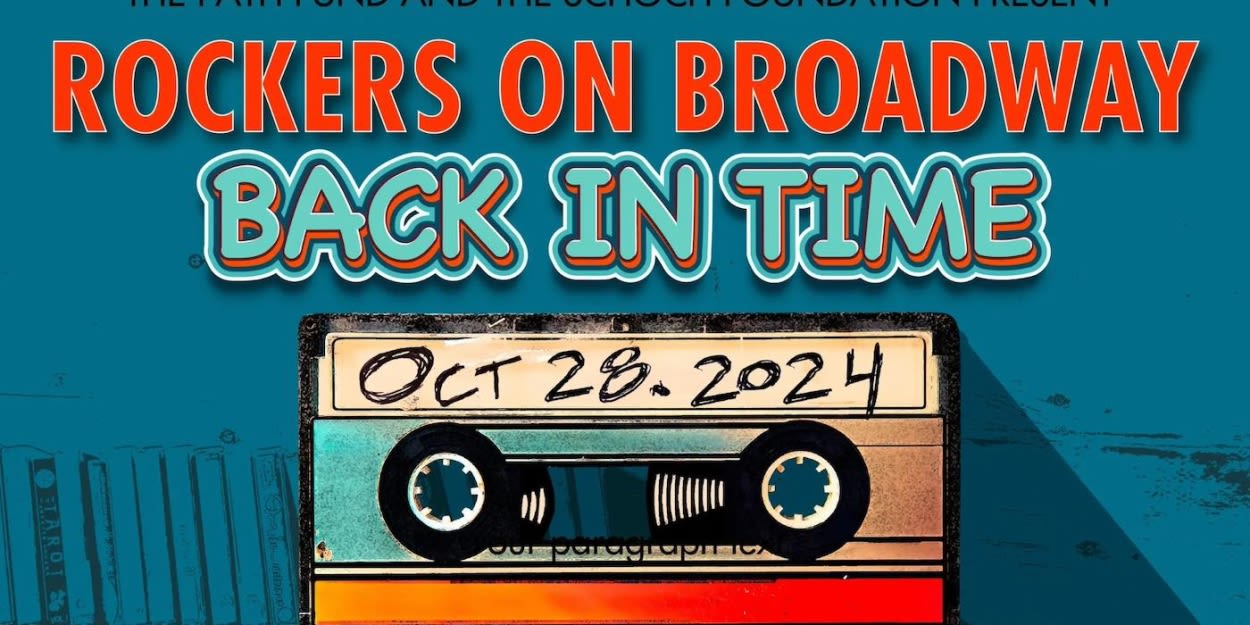 ROCKERS ON BROADWAY - BACK IN TIME To Honor Huey Lewis and Peter Bradley At Sony Hall