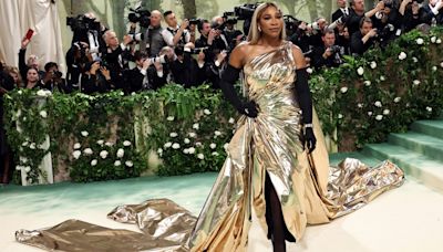 Serena Williams Goes for Gold at the 2024 Met Gala