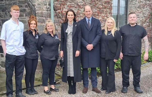 Kate Middleton and Prince William Seen in New Photo After Surprise B&B Stay Last Year