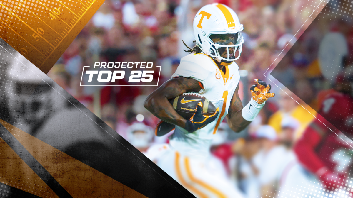 Tomorrow's Top 25 Today: Tennessee into top five, Michigan makes big jump in college football rankings