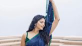 Actress Pooja Sawant Flaunts Her No-makeup Look in a Blue Saree - News18