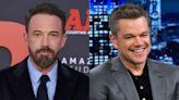 Ben Affleck says his apartment with Matt Damon had 'maggots' in it because his longtime friend and costar wouldn't clean up