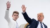 Donald Trump shares message about Barron