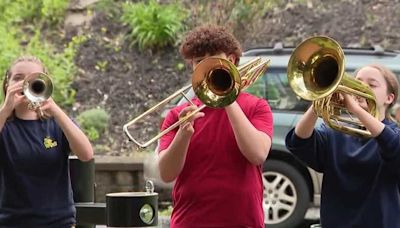 Memorial Day 'Taps Across America' commemoration in Ross Township