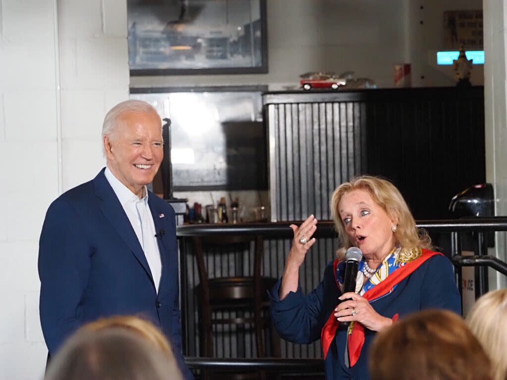 Biden jokes about age while stumping in Oakland County, says he’s optimistic for America’s future