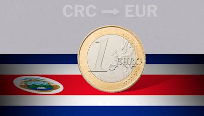 Valor de cierre del euro en Costa Rica este 9 de octubre de EUR a CRC