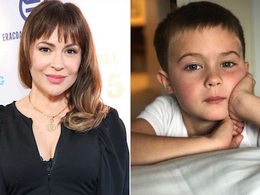 Alyssa Milano Celebrates Son Milo's 13th Birthday: 'Now He’s My Teenager. And I Love That Guy'