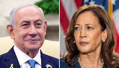 Election 2024 live: Harris condemns flag burning and pro-Hamas protests ahead of Netanyahu meeting