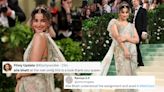 Alia Bhatt's Met Gala 2024 Look Took 1905 Man-Hours, 163 Craftsmen To Be Made; 'Nothing More Timeless Than Saree'