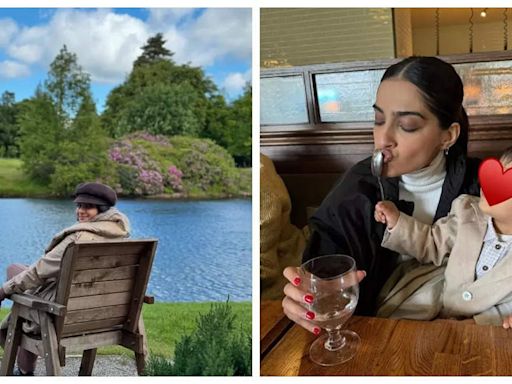 Rhea Kapoor shares UNSEEN pics from Sonam Kapoor's vacation in UK, don't miss Vayu's presence! | Hindi Movie News - Times of India