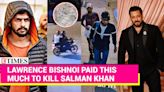 Bollywood Star Salman Khan Firing Case: Lawrence Bishnoi Paid A Hefty Bounty; Shocking Revelation Out | Watch