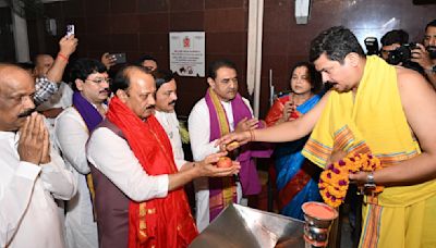 MLC polls: Deputy CM Ajit Pawar visits Siddhivinayak temple as MVA confident of cross-voting by NCP members