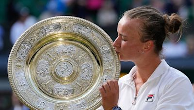 Wimbledon 2024 Women's Singles Final: Barbora Krejcikova Beats Jasmine Paolini To Lift Her Second Grand Slam Title - In Pics