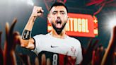 Bruno Fernandes steps up in place of Cristiano Ronaldo for Portugal