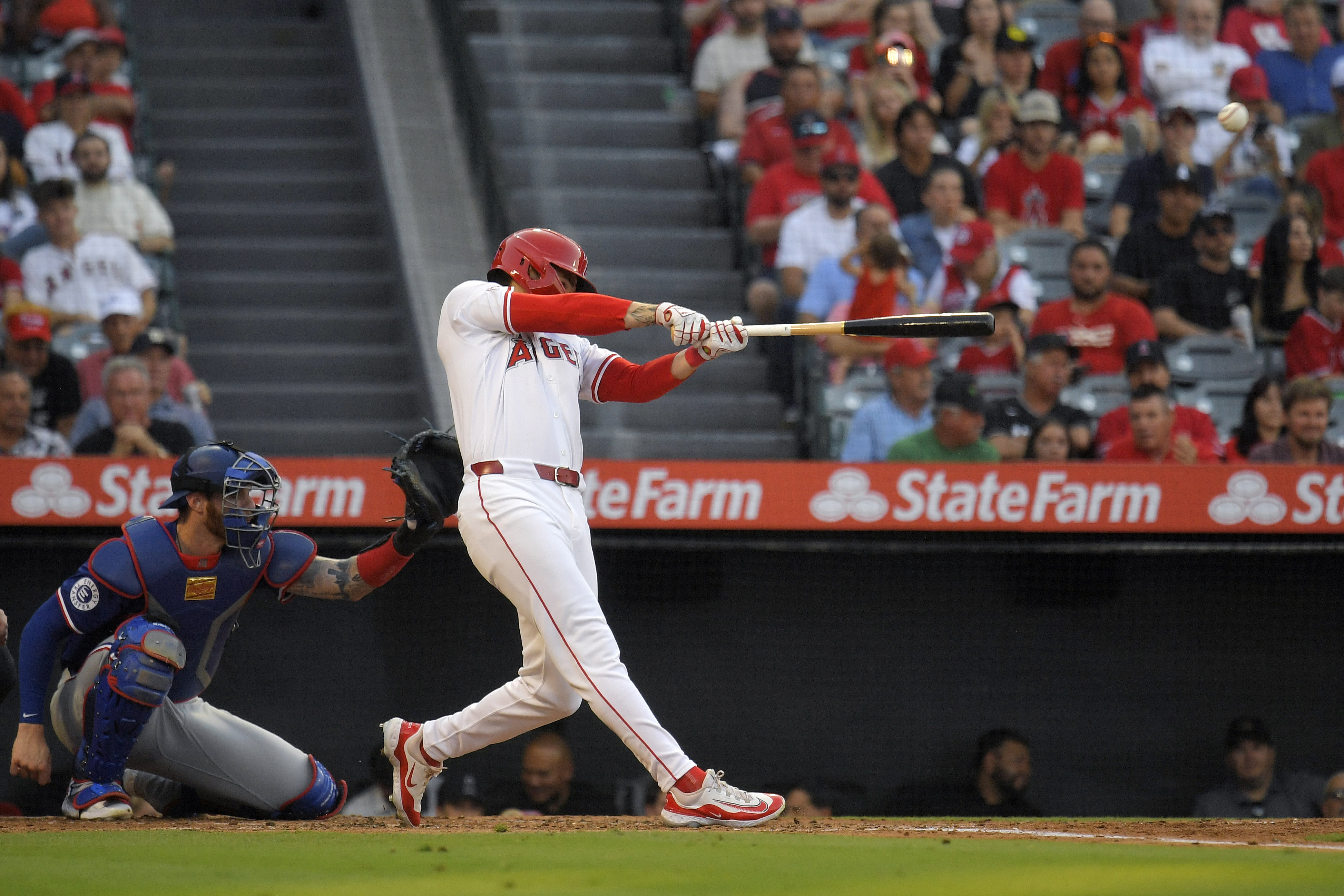 Neto and Moniak power Angels past Texas 7-2, snapping Rangers' 5-game win streak