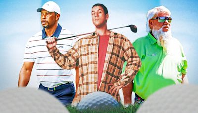Adam Sandler dishes on Tiger Woods, John Daly's potential roles in Happy Gilmore 2
