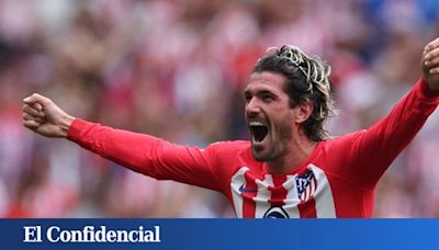 El paradón de Oblak y el golazo del argentino De Paul salvan al Atlético contra el Celta (1-0)