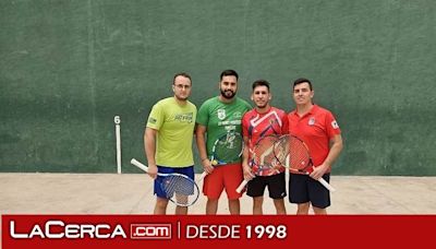 José Andrés Mota y David Fernández se llevan el triunfo en el XIII Torneo de Frontenis de Horcajo de Santiago