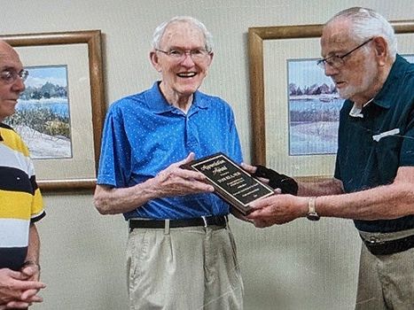 Edwardsburg man honored for decades of serving the community - Leader Publications