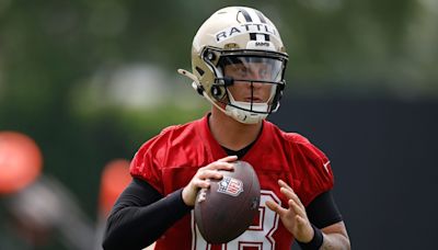 Spencer Rattler catches eyes at Day 4 of New Orleans Saints training camp