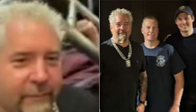 Guy Fieri Asked Fans To 'Send Help' While He Was Stuck In An Elevator With His Wife