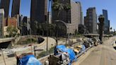 Homelessness in LA falls for first time in 6 years