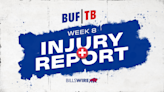 Bills vs. Buccaneers: Monday injury reports