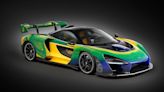 This One-of-a-Kind McLaren Has a Paint Job Inspired by Ayrton Senna’s Helmet