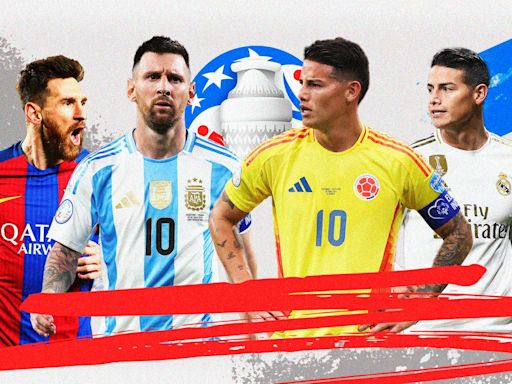 Lionel Messi y James Rodríguez se reencuentran en la final de la Copa América 2024: cómo está el historial entre las estrellas de Argentina y Colombia | Goal.com Espana